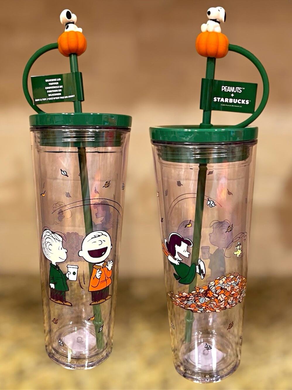 Starbucks x Peanuts Snoopy The Greatest Pumpkin Cold Cup 24 oz